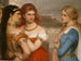 Les trois filles du roi Lear - Gustav Pope — vy av konstverket
