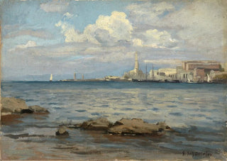Gustav Schnleber - Molo in Genua.webp