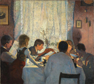 Humör på morgonen - Gustav Wentzel — vy av konstverket