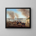 Episod av kommunen, place de la Concorde - Gustave Boulanger — inramlat konstverk på väggen