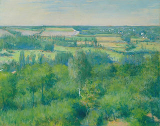 La vallée de Lyerres - Gustave Caillebotte — vy av konstverket