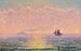 Studie av havet, Saint-Malo motljus - Gustave Cariot — vy av konstverket