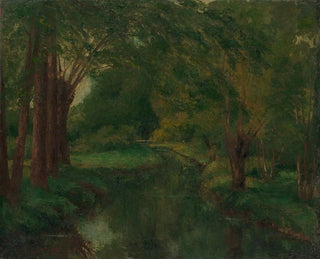 Gustave Courbet - A Brook in a Clearing.webp