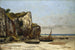 Strand i Normandie - Gustave Courbet — vy av konstverket