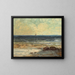 Bords de la mer à Palavas - Gustave Courbet — inramlat konstverk på väggen