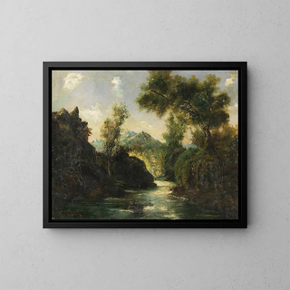 Gustave Courbet - In the Swiss Alps.webp