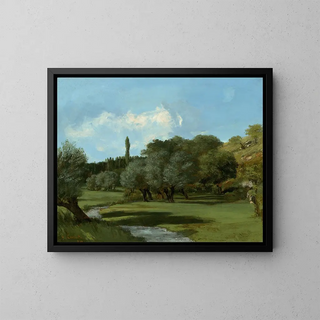 Gustave Courbet - La Bretonnerie in the Department of Indre.webp