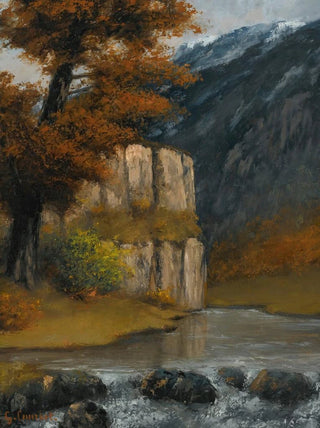 Gustave Courbet - Landscape Near Ornans.webp