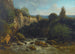 Les Gorges de la Loue - Gustave Courbet — vy av konstverket