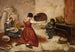 Les cribleuses de blé esquisse - Gustave Courbet — vy av konstverket