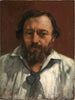 Portrait av poeten Pierre Dupont - Gustave Courbet — vy av konstverket