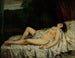 Nu endormi - Gustave Courbet — vy av konstverket