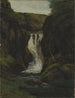 La Cascade - Gustave Courbet — vy av konstverket