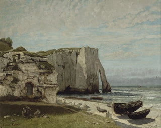 Gustave Courbet - The Etretat Cliffs after the Storm.webp