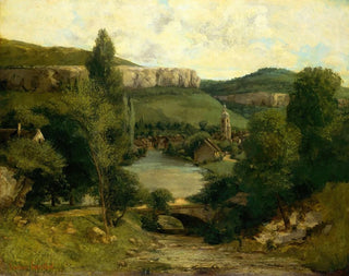 Gustave Courbet - View of Ornans.webp