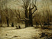 vinterlandskap - Gustave Courbet — vy av konstverket