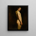 Varför inte - Gustave Courbet — inramlat konstverk på väggen