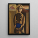 Pally - Gustave De Smet — inramlat konstverk på väggen