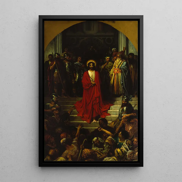 Ecce Homo - Gustave Doré — inramlat konstverk på väggen