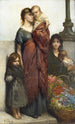 Vendeuses de fleurs à Londres - Gustave Doré — vy av konstverket