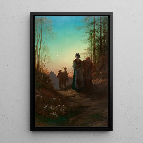 Lorraine - Gustave Doré — inramlat konstverk på väggen