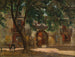 Eftermiddag i en fransk by - Gustave Henri Colin — vy av konstverket