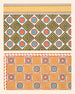 Plafond du Tombeau Danna n° 81 39 Plafond du Tombeau de Senmout n° 71 - Gustave Jaquier — vy av konstverket