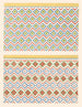 Plafond du Tombeau de Hapousenb n° 67 10 Målning du Tombeau Damounzeh n° 84 - Gustave Jaquier — vy av konstverket