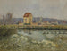 Barrage de Pontoise - Gustave Loiseau — vy av konstverket
