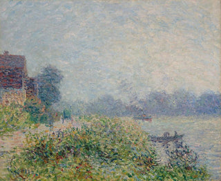 Bord de rivière - Gustave Loiseau — vy av konstverket