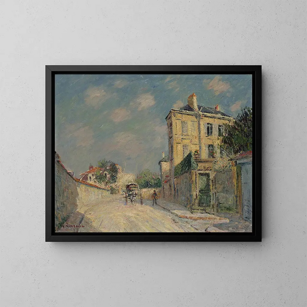 Environs de Paris - Gustave Loiseau — inramlat konstverk på väggen