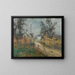 Ferme en Normandie - Gustave Loiseau — inramlat konstverk på väggen