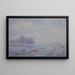 Gelée blanche - Gustave Loiseau — inramlat konstverk på väggen