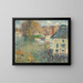 Översvämning i Giverny - Gustave Loiseau — inramlat konstverk på väggen