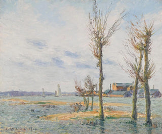 La Loire à Trentemoult - Gustave Loiseau — vy av konstverket