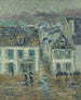 La pluie à Pont - Aven - Gustave Loiseau — vy av konstverket