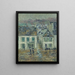 La pluie à Pont - Aven - Gustave Loiseau — inramlat konstverk på väggen