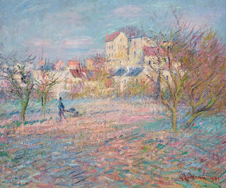 Le potager en hiver - Gustave Loiseau — vy av konstverket