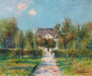 Gustave Loiseau - Lhtel de Mademoiselle Ernestine SaintJouin Finistre ou Le verger de Mademoiselle Ernestine SaintJouin.webp