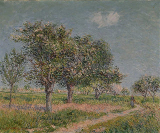 Pommiers en fleurs en Normandie - Gustave Loiseau — vy av konstverket