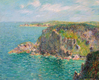 Rocher de la Teignouse, Cap Fréhel - Gustave Loiseau — vy av konstverket