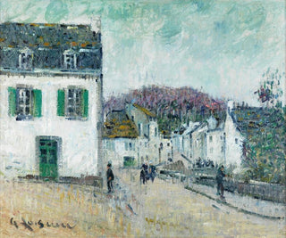 Rue de Pont-Aven - Gustave Loiseau — vy av konstverket
