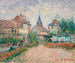 Vy över Saint-Cyr-du-Vaudreuil, Eure - Gustave Loiseau — vy av konstverket