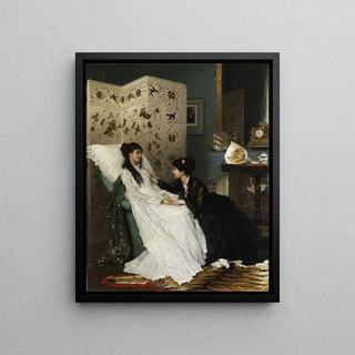 Gustave Lonard de Jonghe - Die Genesung.webp