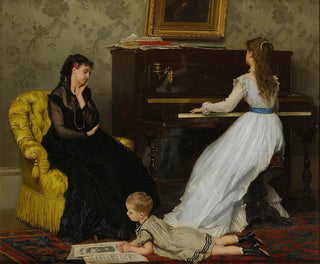 Pratique - Gustave Léonard de Jonghe — vy av konstverket