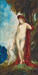 kvinna och enhörning - Gustave Moreau — vy av konstverket