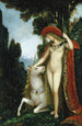 La Licorne - Gustave Moreau — vy av konstverket