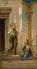 La Sainte et le Poète - Gustave Moreau — vy av konstverket