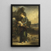 Orfeus - Gustave Moreau — inramlat konstverk på väggen