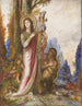 Poet och satyres - Gustave Moreau — vy av konstverket